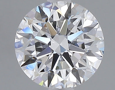 1.57 carat round lab grown diamond D color VVS2 clarity