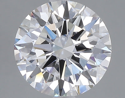 3.00 carat round lab grown diamond E color VS1 clarity