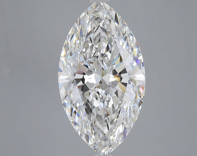 6.10 carat marquise lab grown diamond F color VVS2 clarity