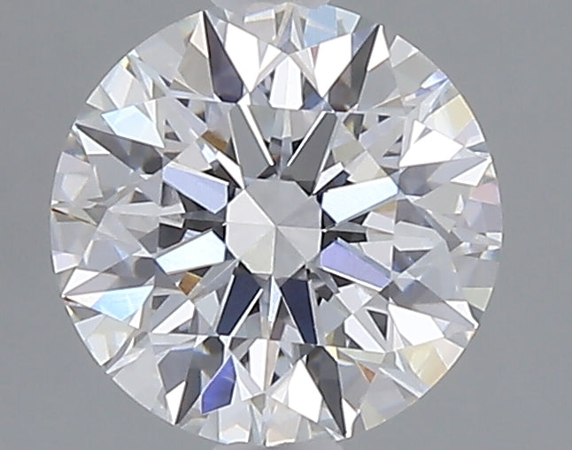 1.53 carat round lab grown diamond D color VVS2 clarity