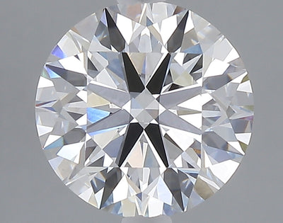 3.02 carat round lab grown diamond E color VS1 clarity