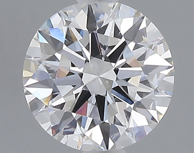 1.53 carat round lab grown diamond F color VVS2 clarity