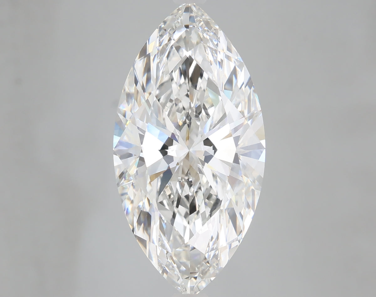 7.01 carat marquise lab grown diamond F color VVS2 clarity
