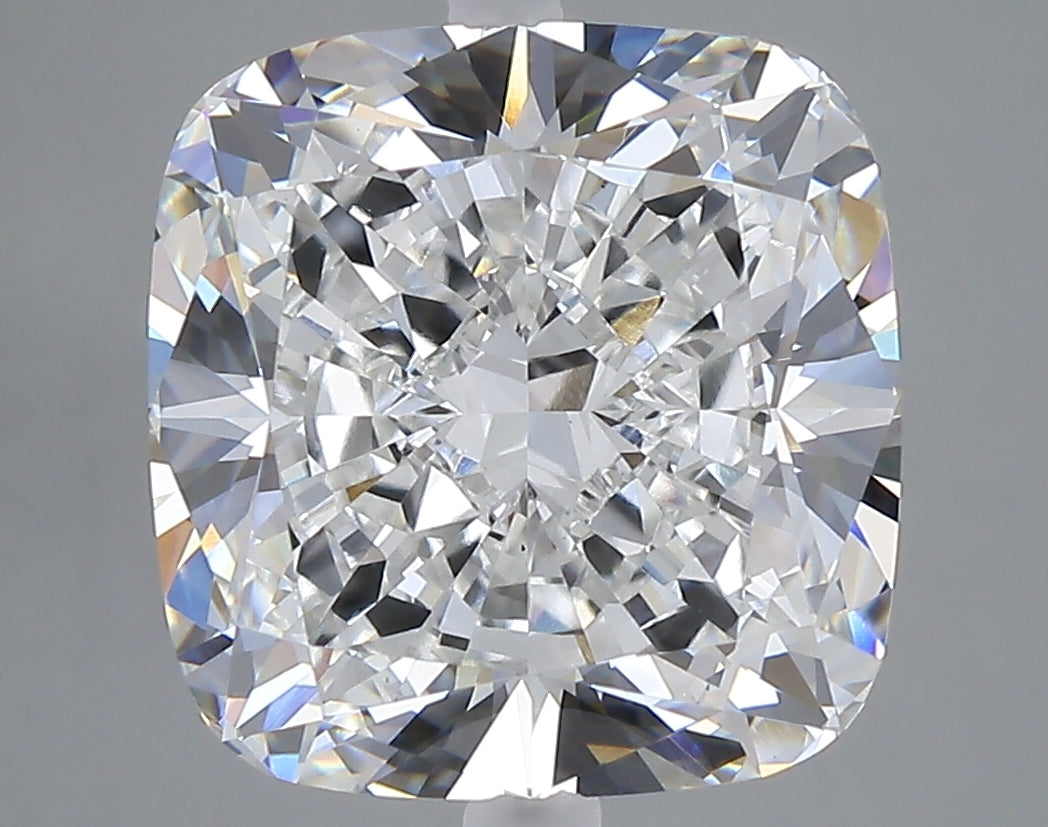 7.55 carat cushion lab grown diamond E color VS1 clarity