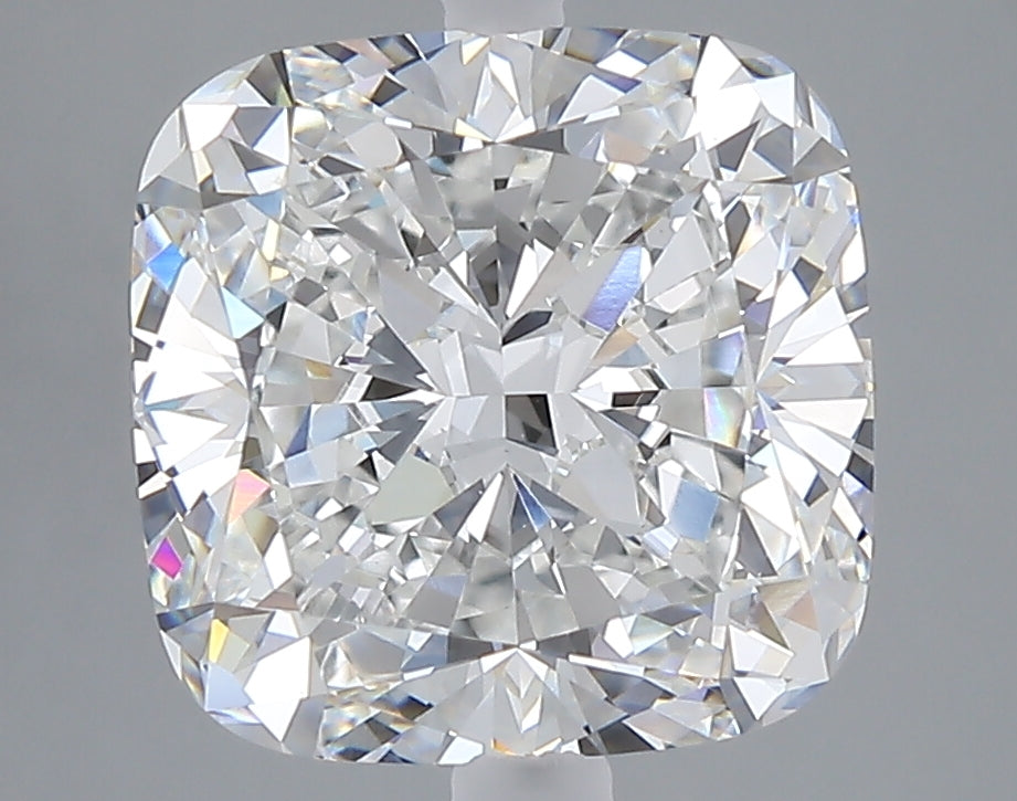 5.07 carat cushion lab grown diamond E color VS1 clarity