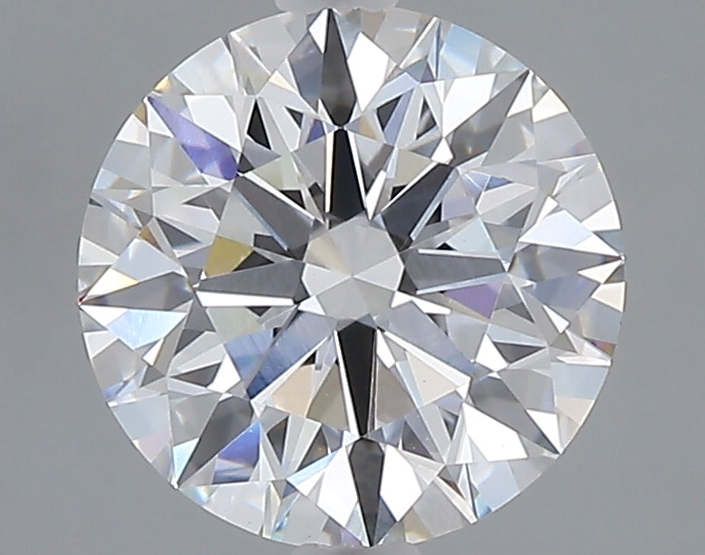 2.53 carat round lab grown diamond E color VVS2 clarity