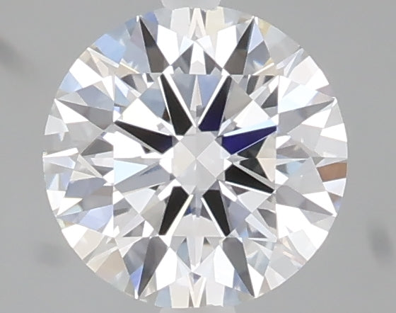 1.01 carat round lab grown diamond D color VVS2 clarity