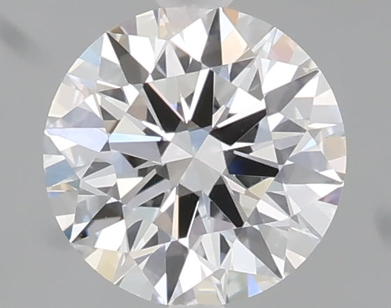 1.05 carat round lab grown diamond D color VVS2 clarity
