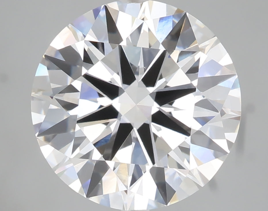 5.00 carat round lab grown diamond E color VS1 clarity