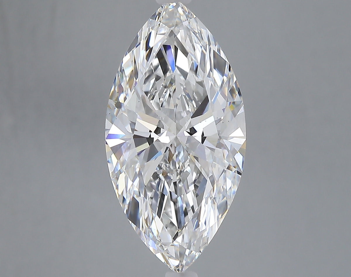 5.00 carat marquise lab grown diamond E color VS1 clarity