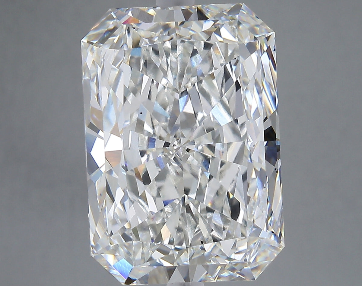 10.07 carat radiant lab grown diamond G color VS1 clarity