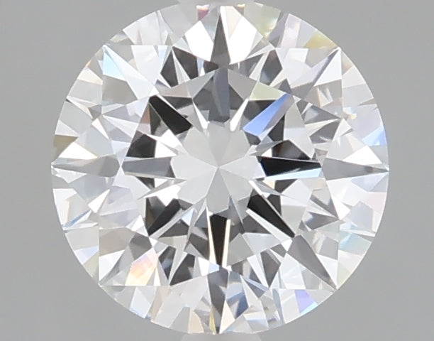 1.35 carat round lab grown diamond E color VS1 clarity