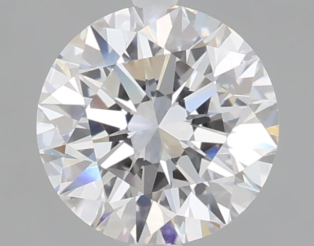 1.38 carat round lab grown diamond E color VVS2 clarity