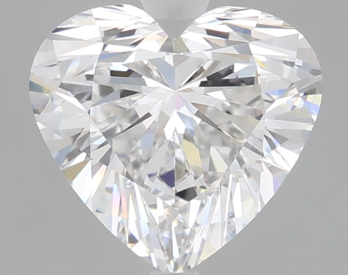 2.07 carat heart lab grown diamond E color VVS2 clarity