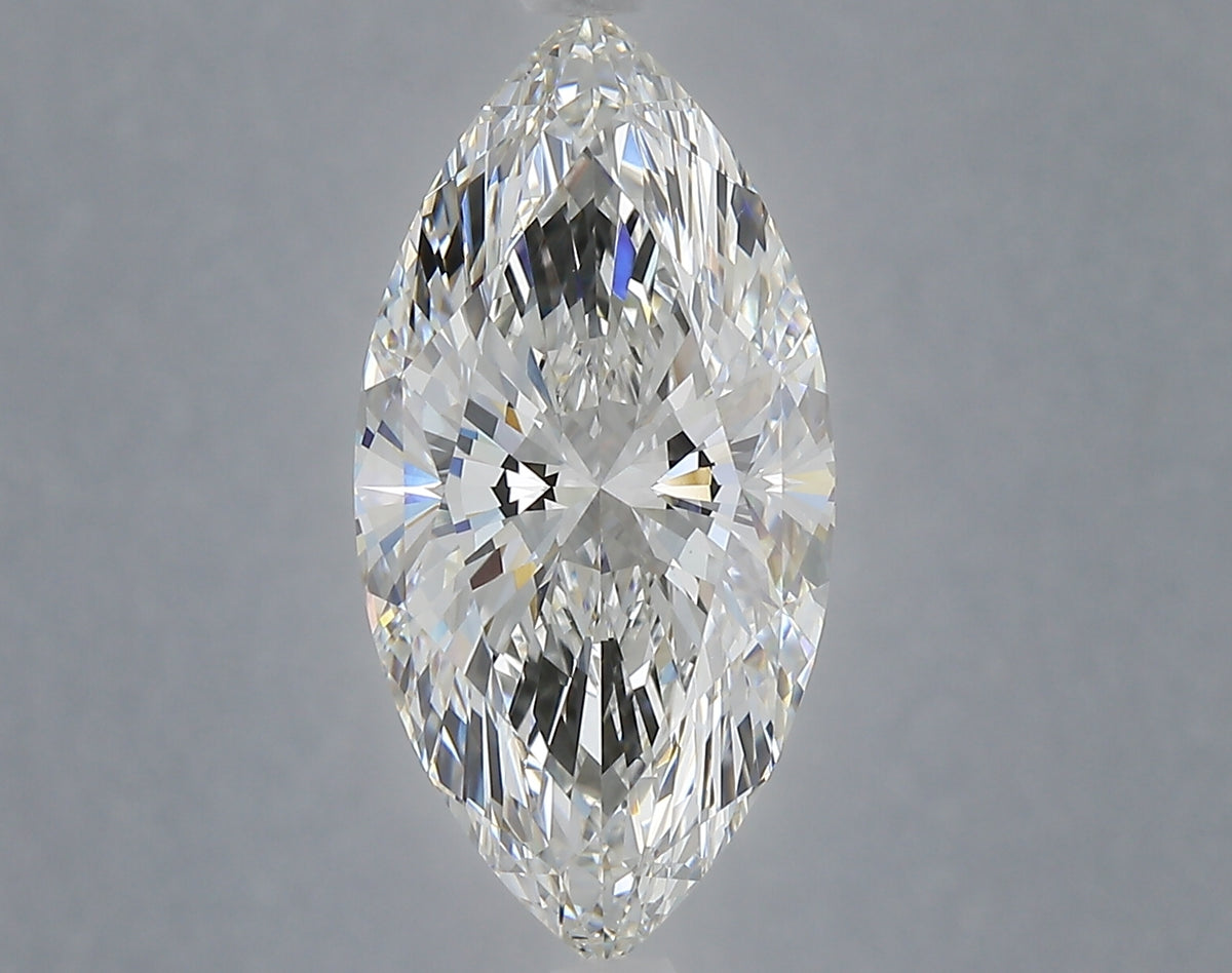 4.63 carat marquise lab grown diamond G color VVS2 clarity