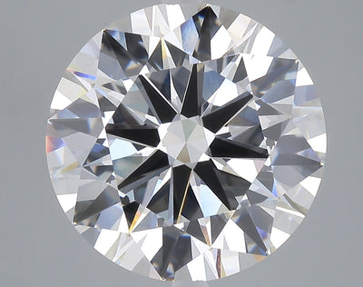 10.37 carat round lab grown diamond F color VVS2 clarity