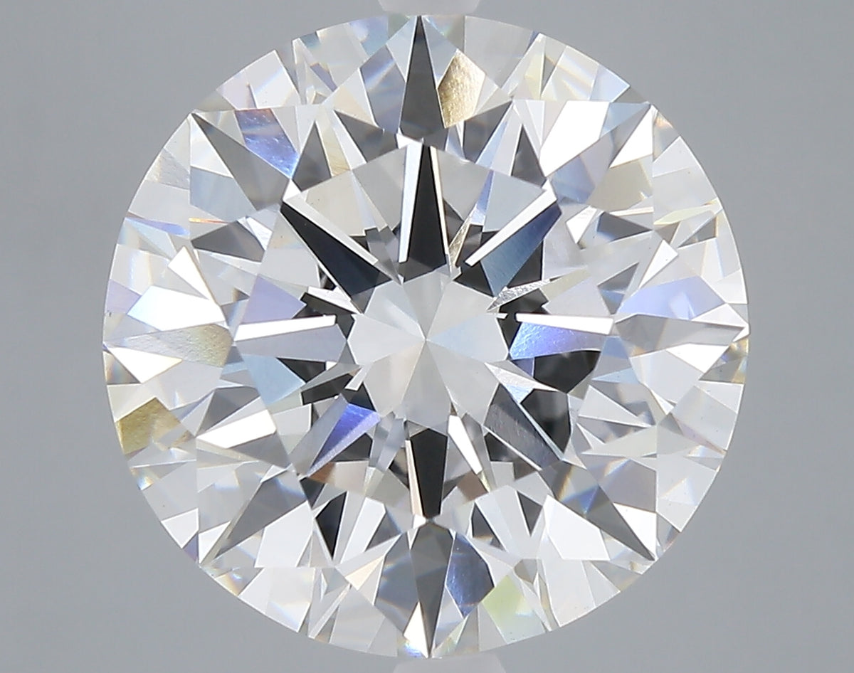 10.36 carat round lab grown diamond G color VVS2 clarity
