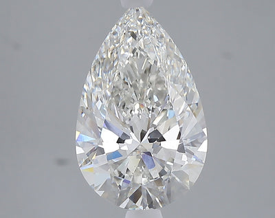 2.74 carat pear lab grown diamond G color VS1 clarity