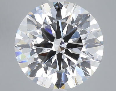 10.45 carat round lab grown diamond F color VS1 clarity