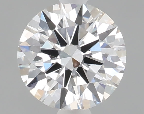 1.07 carat round lab grown diamond D color VVS1 clarity