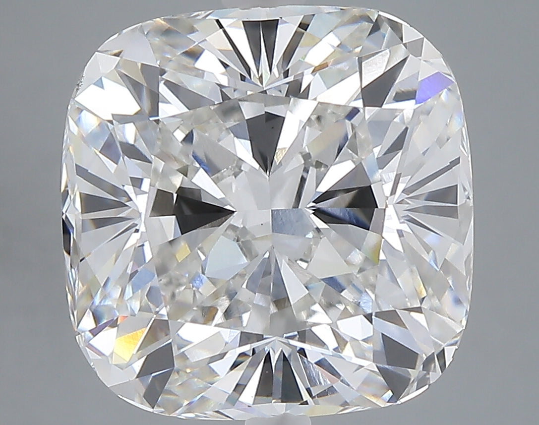 9.02 carat cushion lab grown diamond F color VS1 clarity