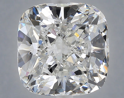 7.29 carat cushion lab grown diamond F color VVS2 clarity
