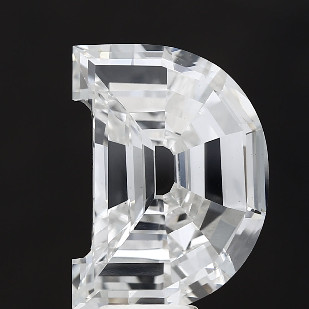 8.39 carat letter d lab grown diamond F color VS1 clarity