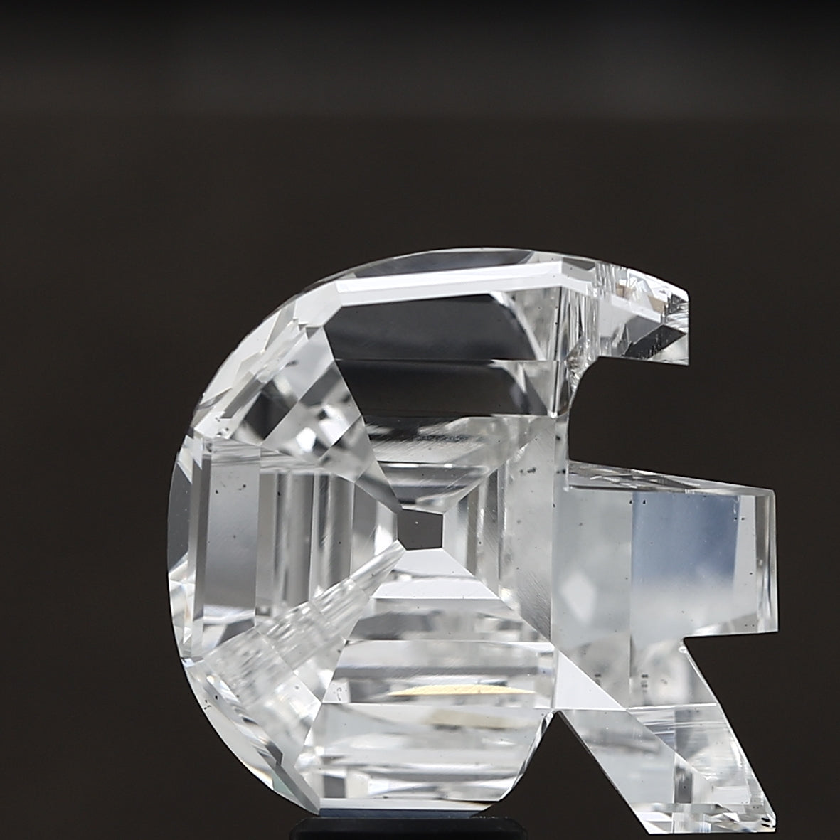 9.13 carat letter g lab grown diamond F color VS1 clarity