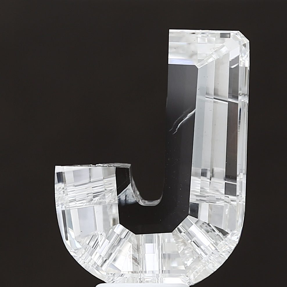 6.10 carat letter j lab grown diamond F color VS1 clarity