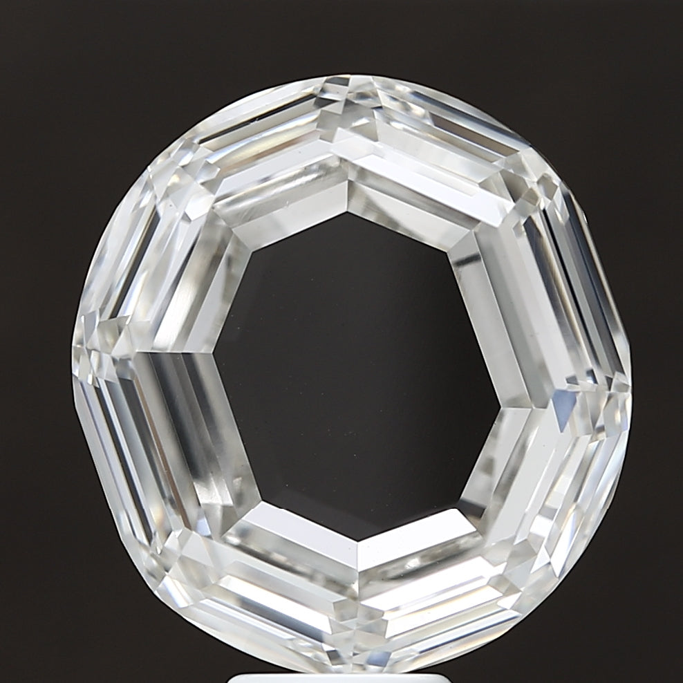 12.47 carat letter o lab grown diamond F color VS1 clarity