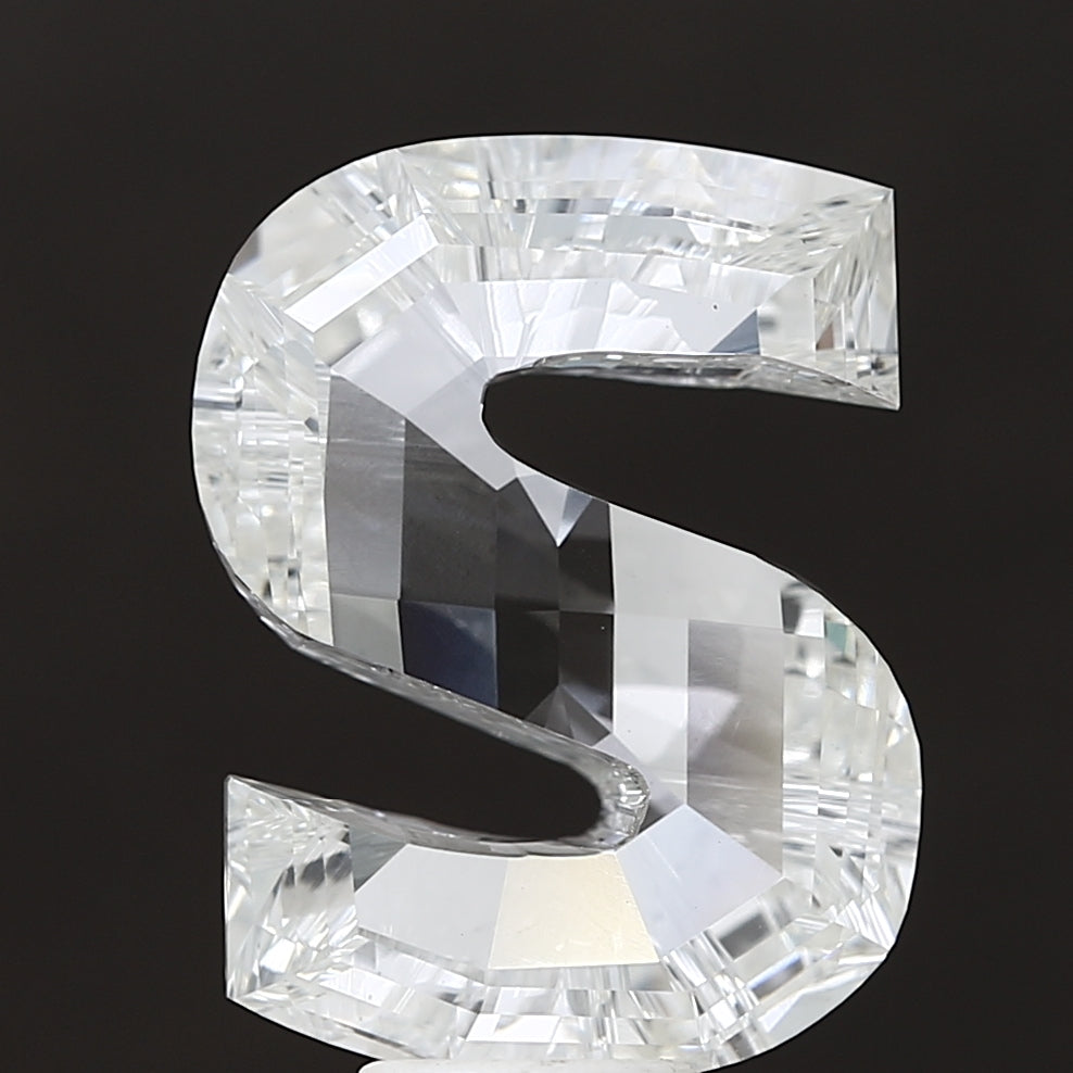 7.06 carat letter s lab grown diamond F color VS1 clarity