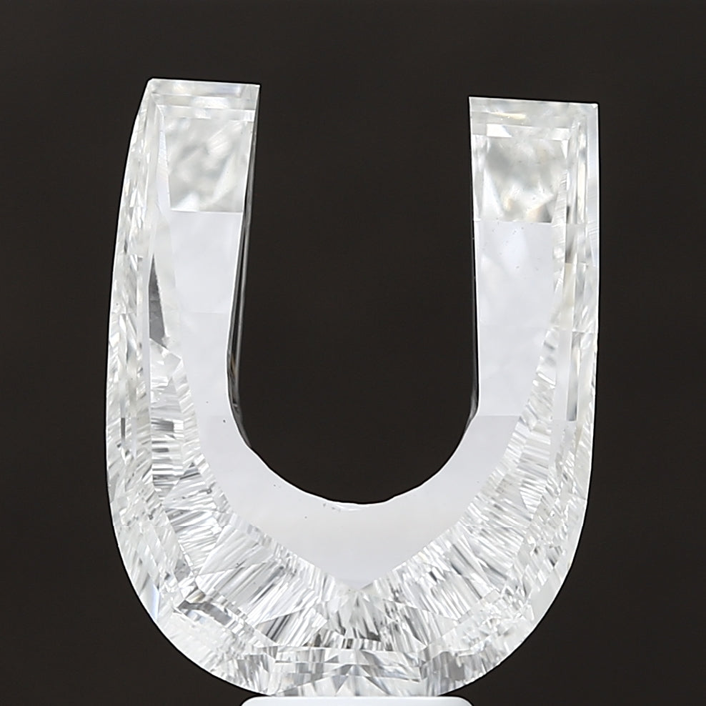 5.81 carat letter u lab grown diamond F color VS1 clarity