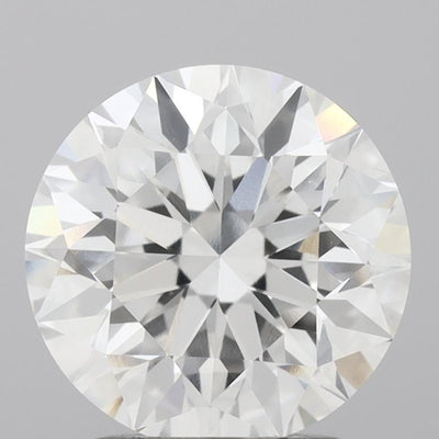 2.15 carat round lab grown diamond D color VS1 clarity