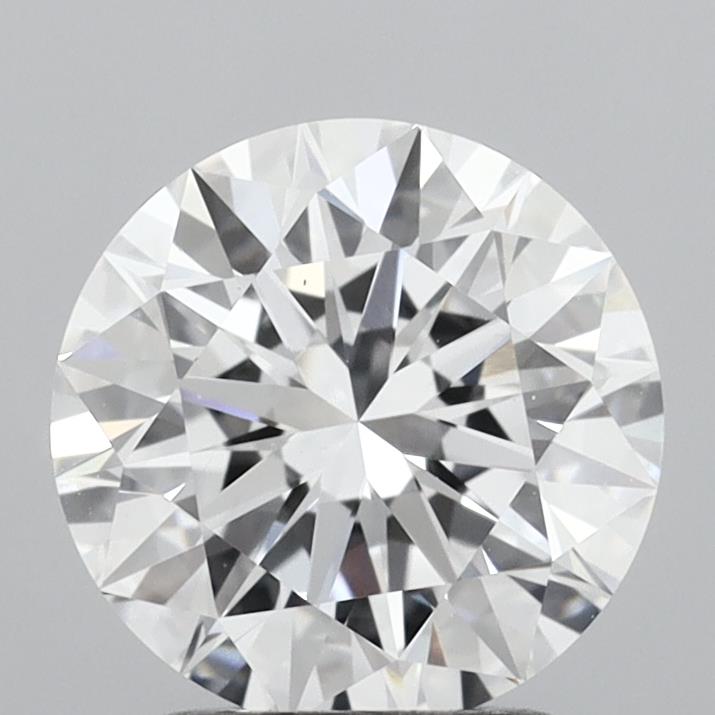2.15 carat round lab grown diamond D color VS1 clarity
