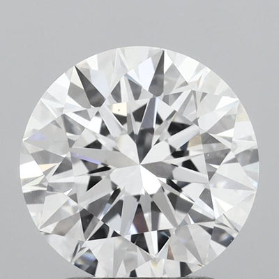 2.15 carat round lab grown diamond D color VS1 clarity