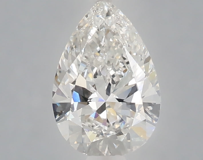 1.02 carat pear lab grown diamond F color VS1 clarity