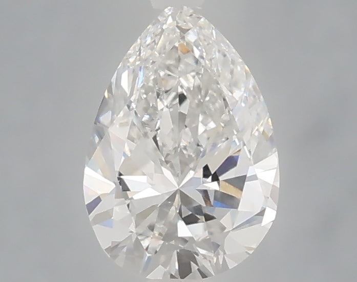 1.01 carat pear lab grown diamond E color VVS2 clarity
