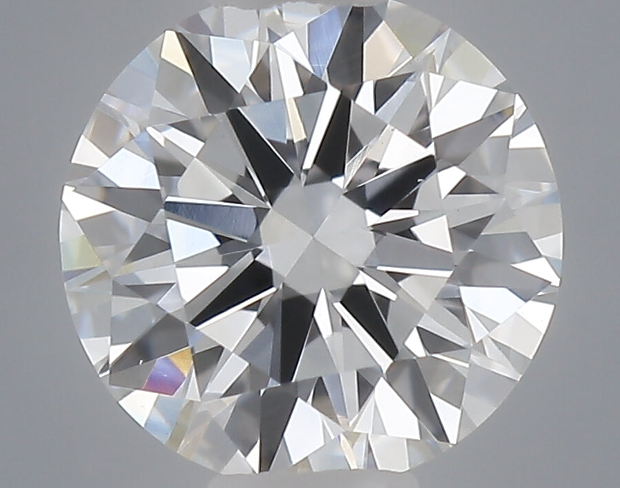 0.54 carat round lab grown diamond D color VS1 clarity