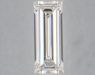 1.04 carat baguette lab grown diamond E color VVS2 clarity