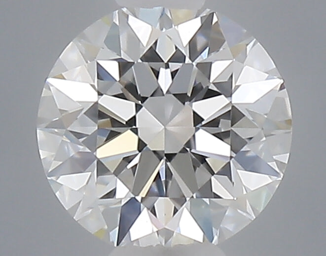 0.34 carat round lab grown diamond D color VVS2 clarity