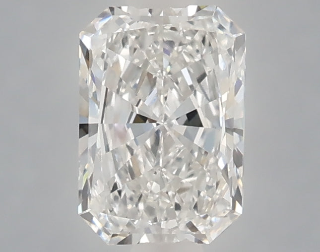 1.08 carat radiant lab grown diamond E color VVS2 clarity