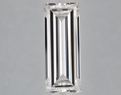1.04 carat baguette lab grown diamond D color VVS2 clarity