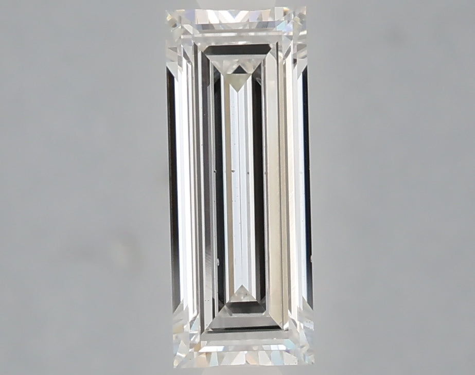 1.05 carat baguette lab grown diamond E color VS2 clarity