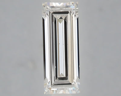 1.05 carat baguette lab grown diamond E color VS2 clarity