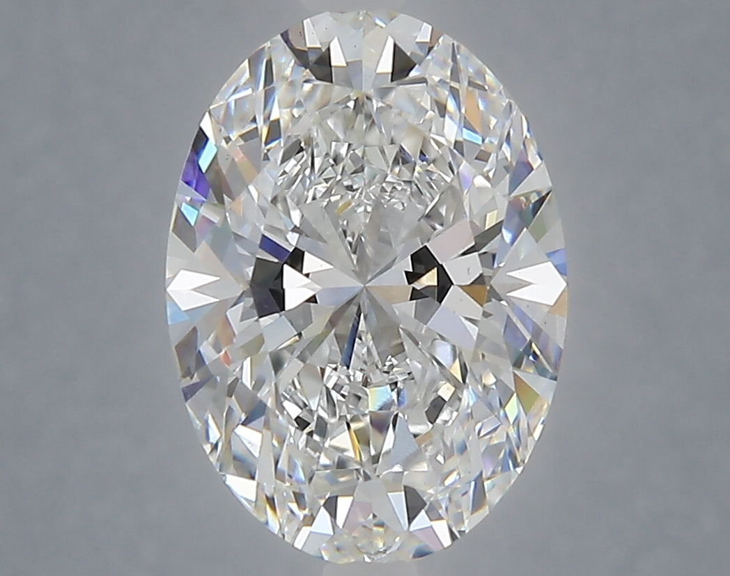 3.25 carat oval lab grown diamond D color VS1 clarity