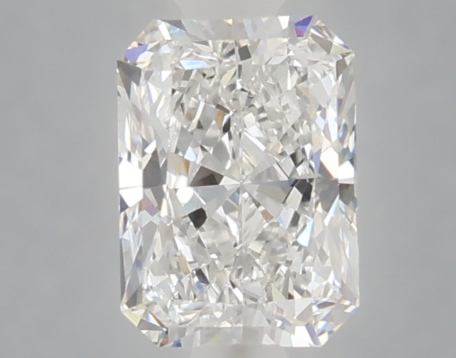 1.08 carat radiant lab grown diamond E color VVS2 clarity