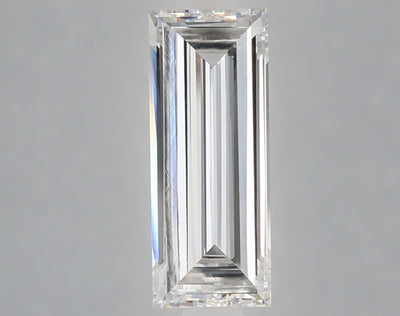 1.05 carat baguette lab grown diamond D color VVS2 clarity