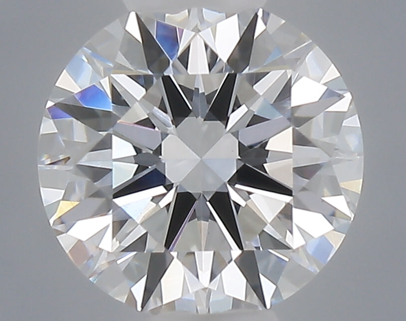 0.55 carat round lab grown diamond D color VVS1 clarity