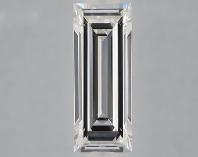 1.04 carat baguette lab grown diamond E color VVS2 clarity