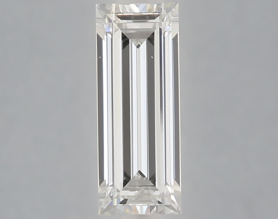 1.06 carat baguette lab grown diamond E color VS1 clarity